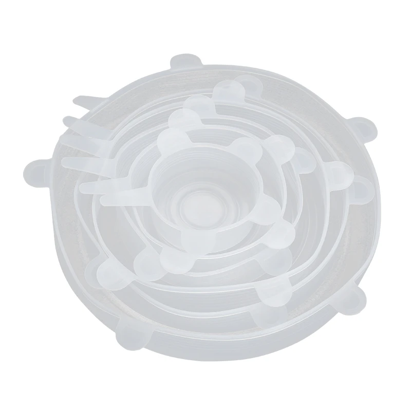 Силиконовые крышки для пищевых продуктов кухонная посуда чаша сохранения