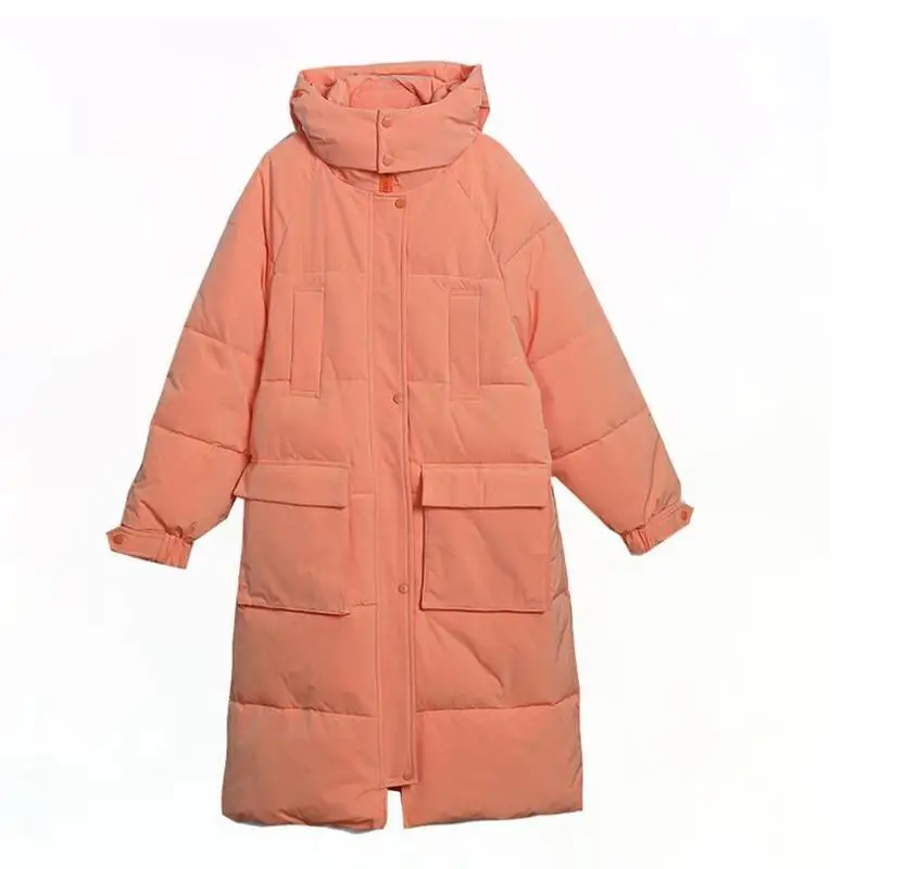 2020 New Winter Cotton Coat Women Warm Thicken Jacket Coat Womens Hooded Cotton-padded Overcoat Woman Long Winter Jackets CL760