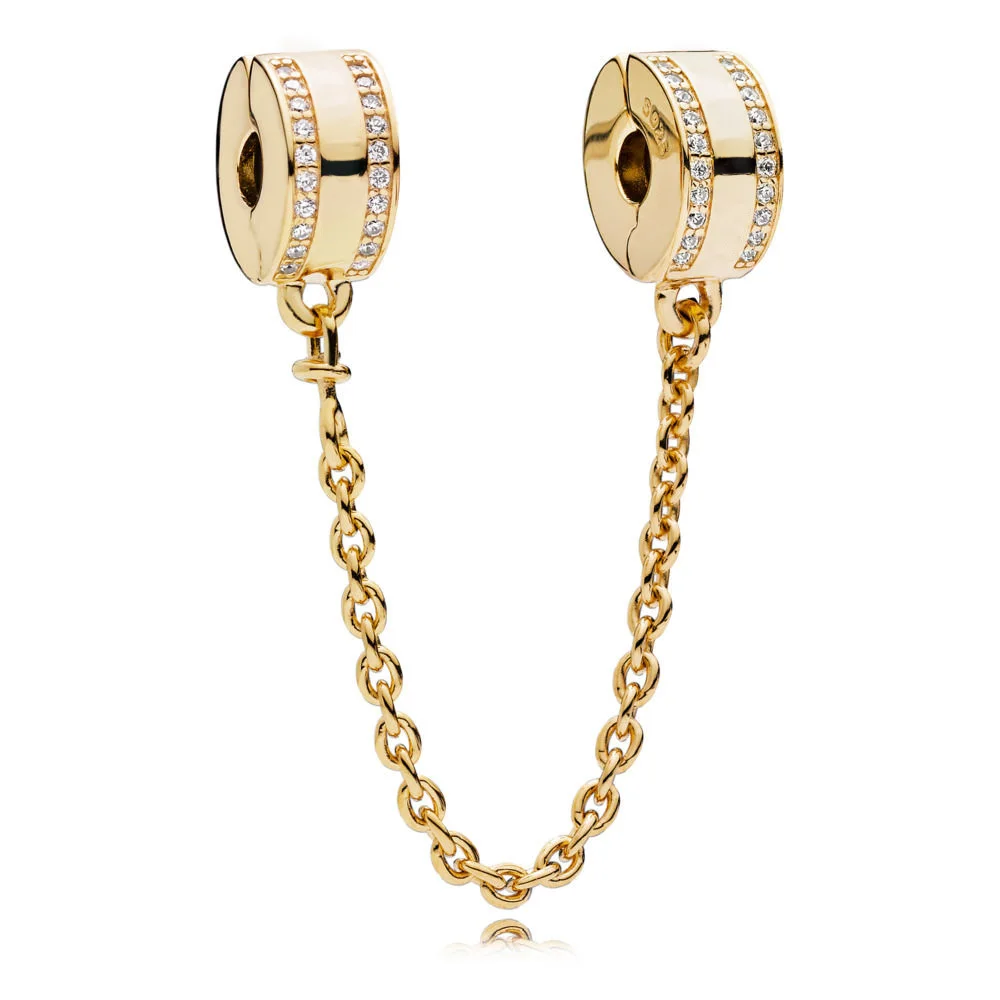 Классический серебристый цвет подвески с золотым блестящим кристаллом