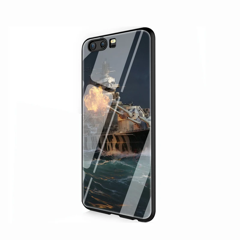 EWAU World of Warships чехол из закаленного стекла для телефона для huawei Y6 Y9 mate 20 Honor 7A 8X9 10 Lite Pro - Цвет: G9