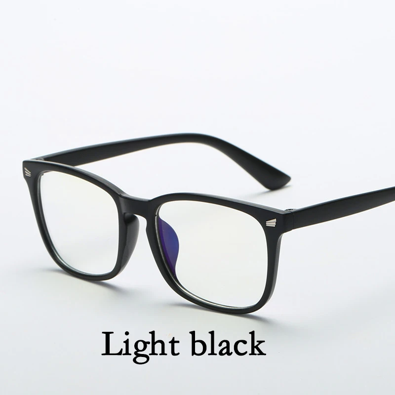 

2021 Fashion Unisex Square Glasses Plain Glasses Full Frame Glasses for Men and Women Radiation Protection Optical Glasses