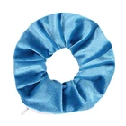 Бархатные резинки для волос с застежкой-молнией, эластичные повязки на голову, женские головные уборы для девочек, резинки на молнии, держатель для конского хвоста, аксессуары для волос