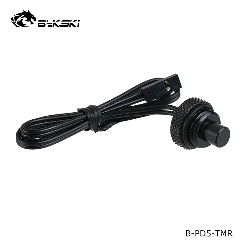 

Bykski черно-серебристая удлиненная термоуплотнительная заглушка, фитинги, аксессуары для водяного охлаждения