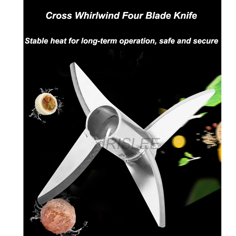 Meatball Beater Stainless Steel Commercial Minced Meat Machine Pig Beef Fish Ball Mixer | Бытовая техника
