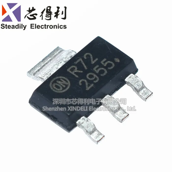 10 шт./лот Новый и оригинальный Ntf2955t1g Ntf2955t1 2955 MOS полевой эффект транзистор SOT 223 P