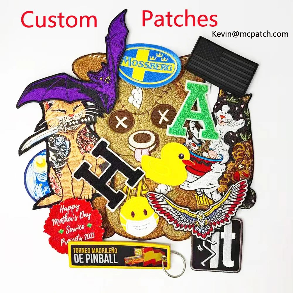 Индивидуальная фирменная вышитая нашивка с логотипом командного клуба нашивки