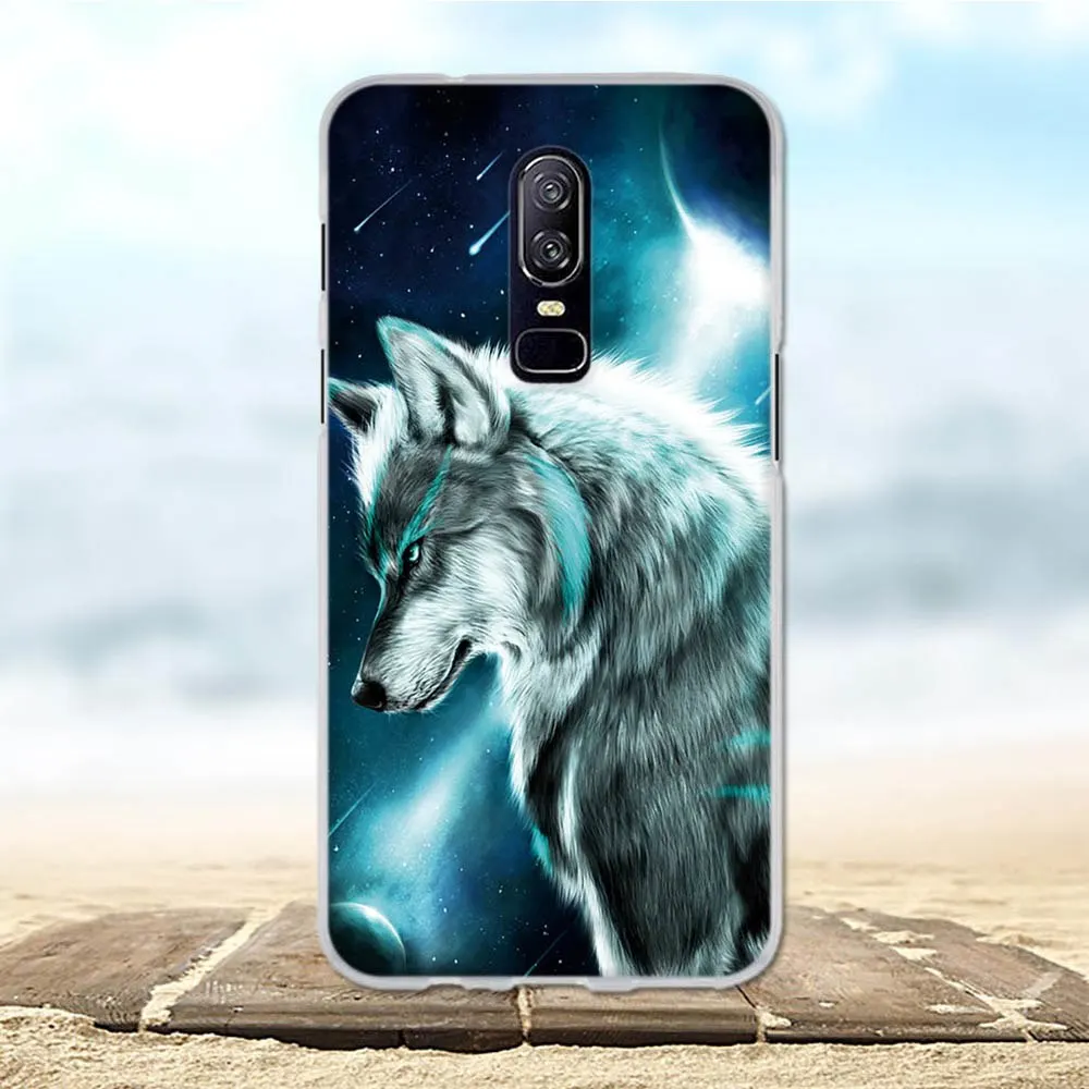 Чехол для Oneplus 6 защитный силиконовый чехол One Plus милый с 3D изображением животных 1