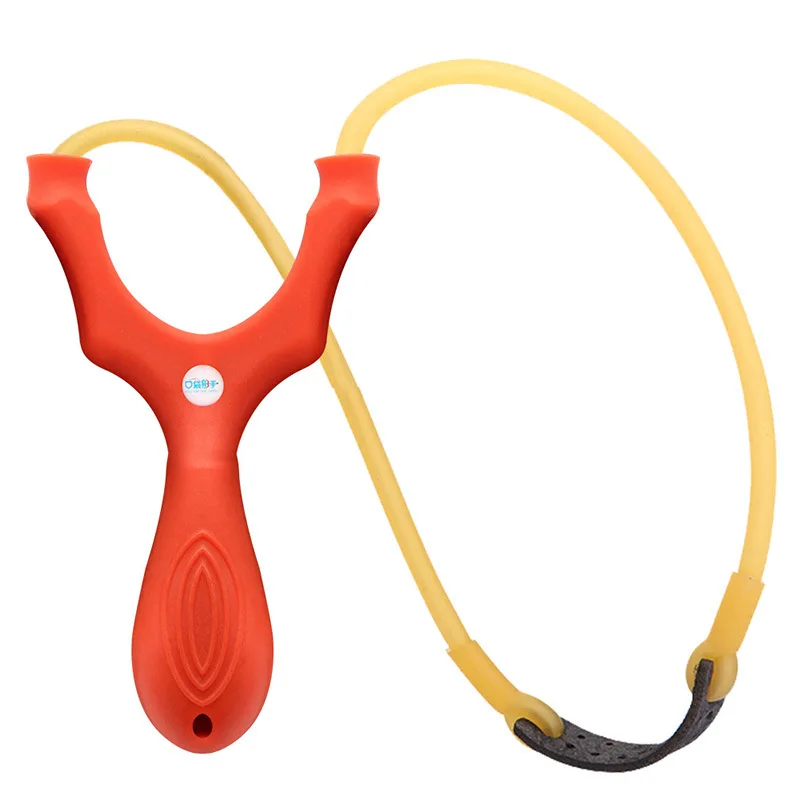 Pocket Shooter New Big Bow Door High-Precision Tie-Free Slingshot Flat Rubber Band Round Catapult Hunting | Спорт и развлечения