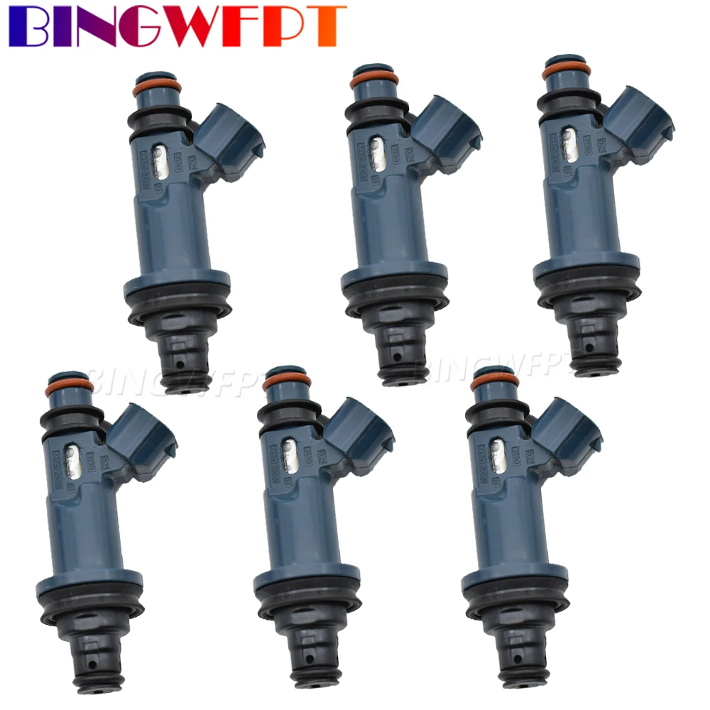 

6x Fuel injector for Toyota-Avalon Camry Highlander Sienna Solara 3.0L V6 1999-2004 23250-0A010 23209-20020 23250-20020