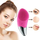 Водонепроницаемый аппарат для красоты кожи Уменьшает мелкие линии ультразвуковой мягкий очиститель лица щетка для мытья скраба лица инструмент для макияжа