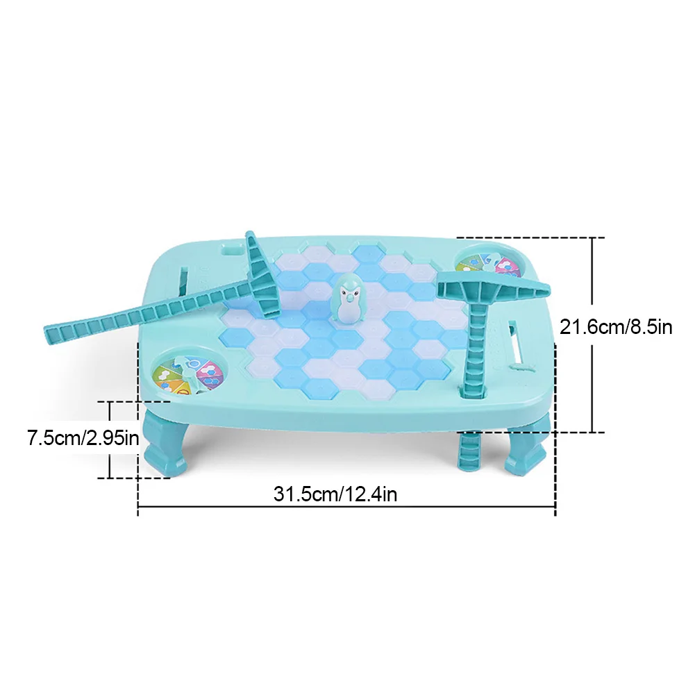 

Puzzle Table Games Penguin Ice Pounding Penguin Ice Blocks Save Penguin Knock Ice Toys For Desktop Interactive Board Game Toy