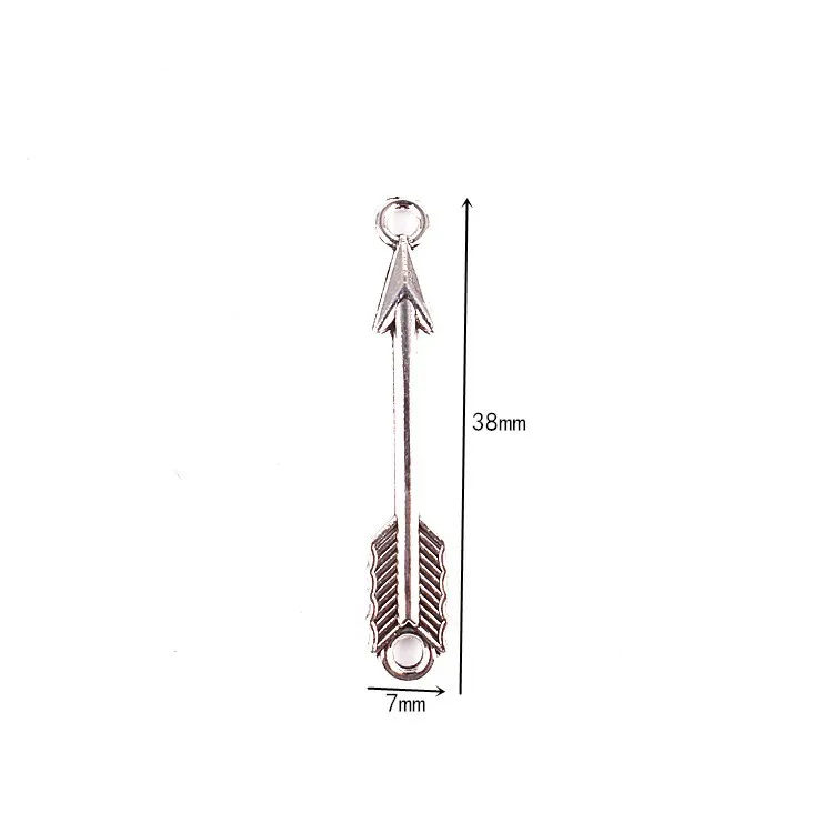 

8Pcs/Lot Big Arrow Charm Pendant Antique Silver Color Aesthetic Accessories Fit Diy Handmade Necklace Findings Jewelry Making