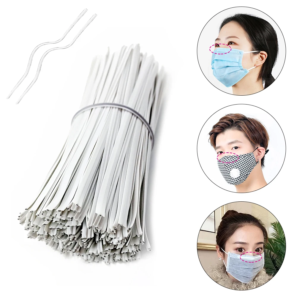 100PCS/lot Mask Dedicated Nose Bridge Strip DIY Craft Making Accessories For Disposable Masks Face Supplies | Дом и сад