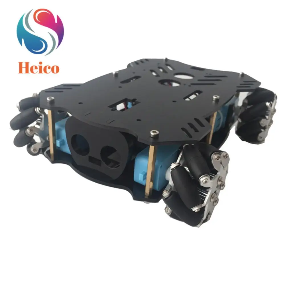4WD Mecanum колесо робот шасси автомобиля всенаправленное с мотором TT для Arduino
