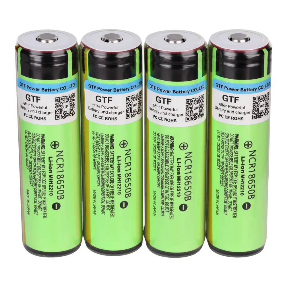 

100% Original NCR18650B 3.7 V 18650 Battery, 3400mah Rechargeable Battery, Flashlight Lithium Ion Battery, Drop Battery