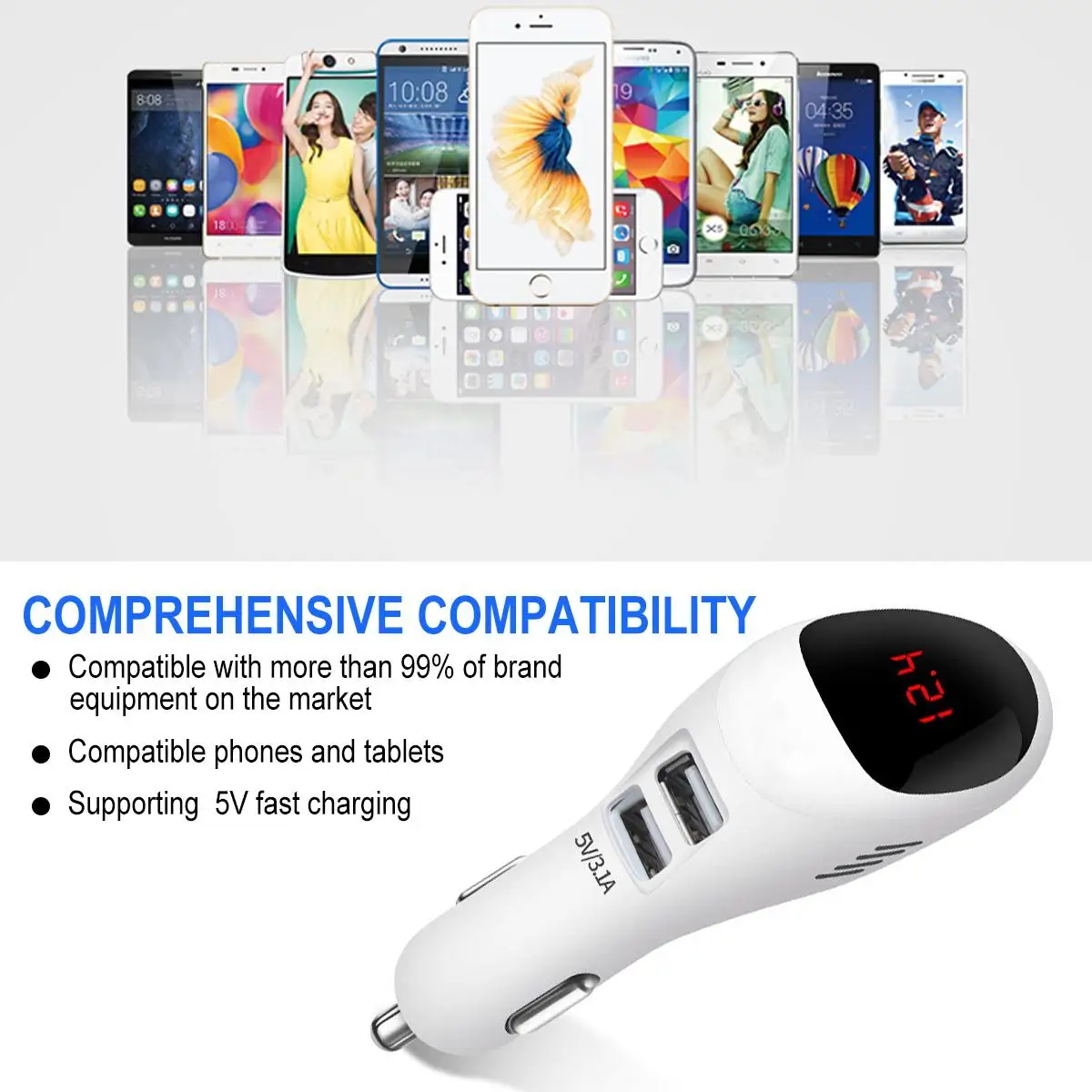 Автомобильный очиститель воздуха 12 В 24 с отрицательными ионами|Очиститель в