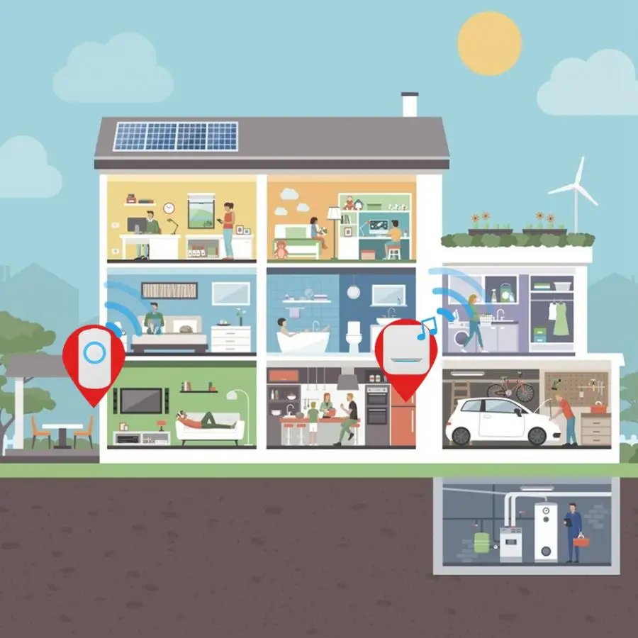 Deurbel с Камера Смарт Беспроводной дистанционного Управление дверной звонок