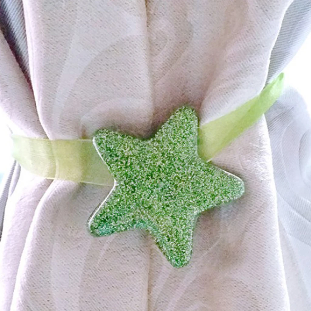 1 шт. магнитный держатель для штор в форме звезды | Дом и сад