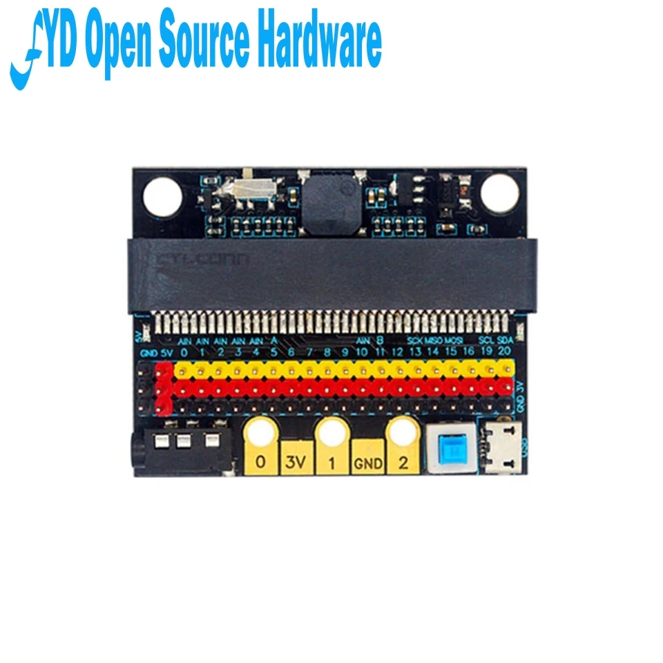 1 шт. micro:bit microbit GPIO Плата расширения образовательный щит для обучения