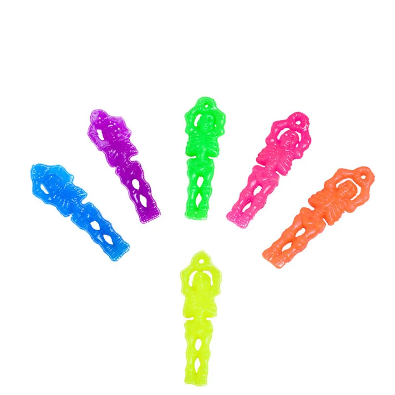 20 шт Мини катапульты Skullcap Hyperflexion эластичные антистресс Шутки игрушка Хэллоуин