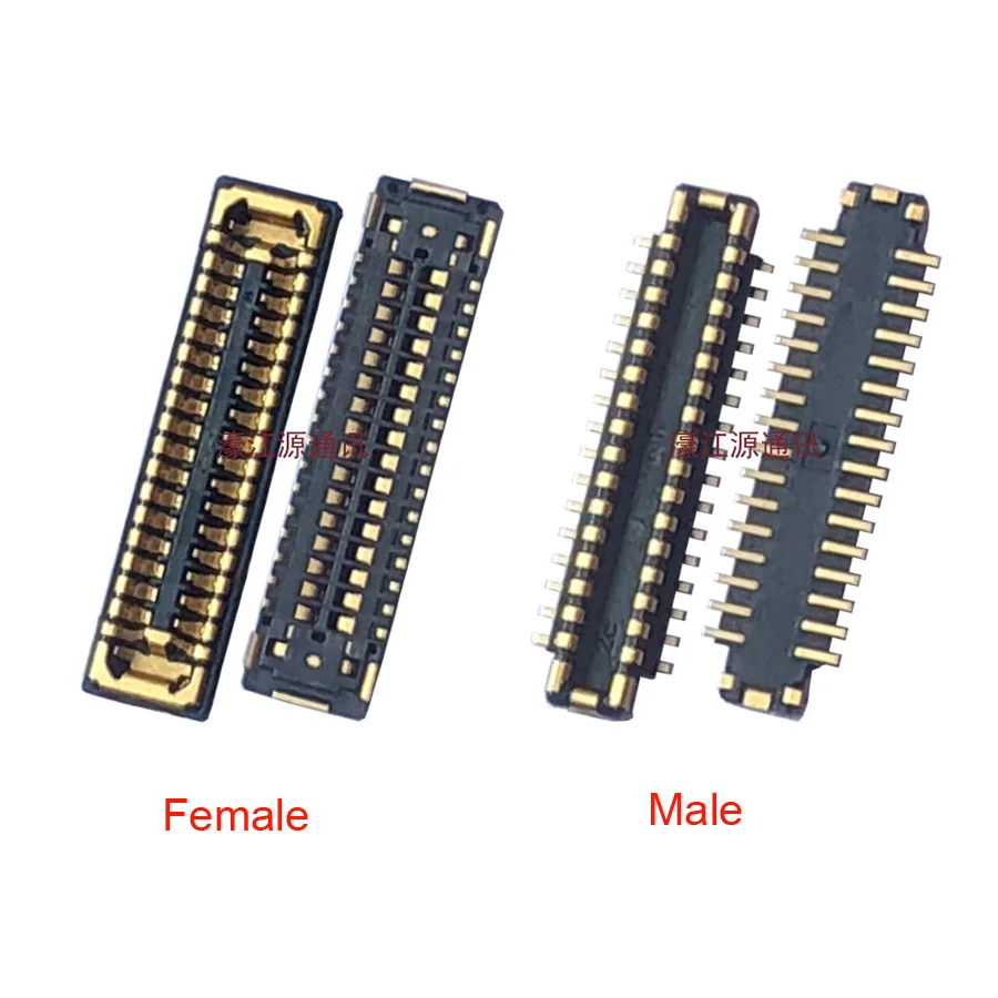 2pcs For Huawei Honor 9X Pro Nova 5i LCD Display FPC Connector Plug On MotherBoard Flex 32Pin | Mobile Phone Cables