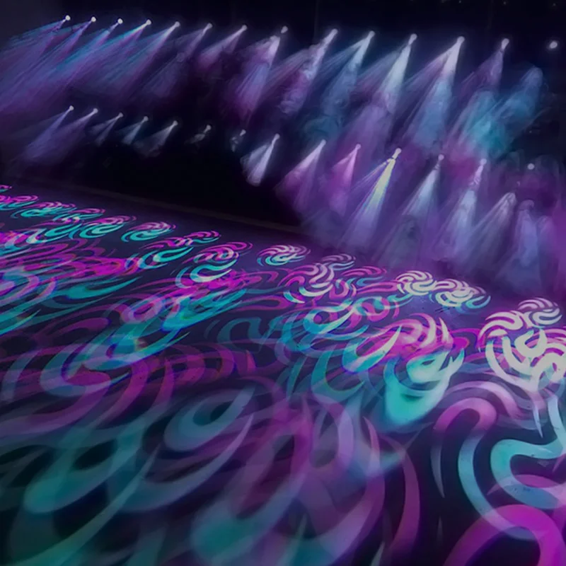 Высокая Яркость 90W прожектор движушийся головной светильник светодиодный гобо