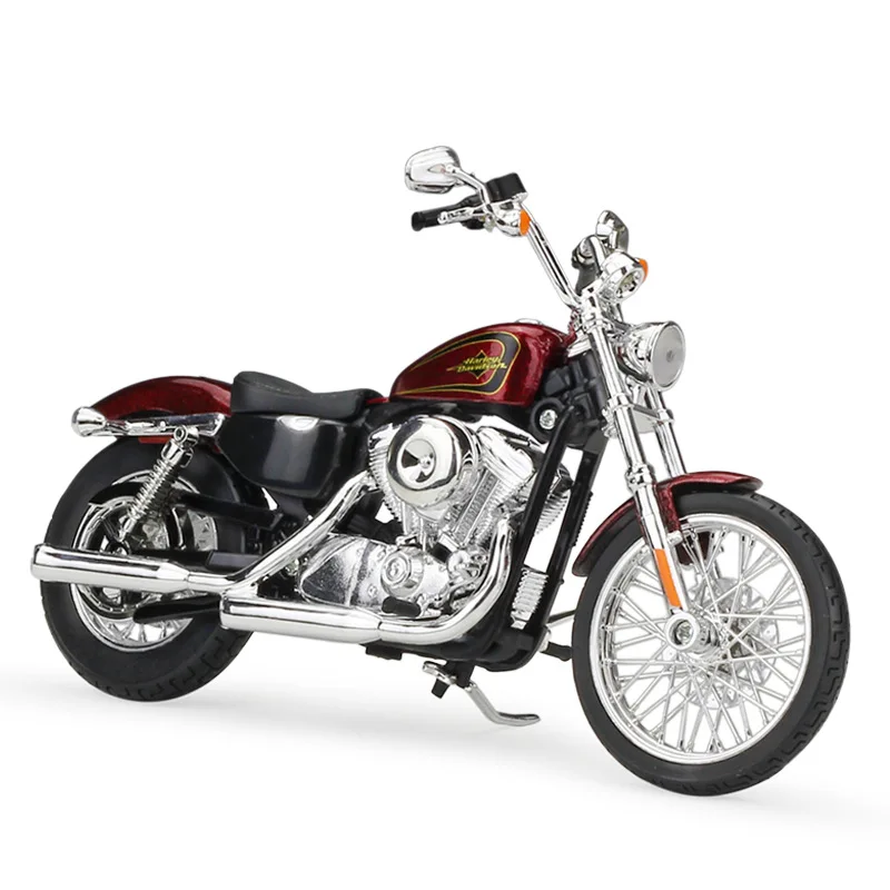 

Модель мотоцикла Maisto 1:12 Harley 2012 XL, 1200 в, 70-два сплава, литый под давлением, модель велосипеда, коллекционная игрушка, подарок на мини-мотоцикл