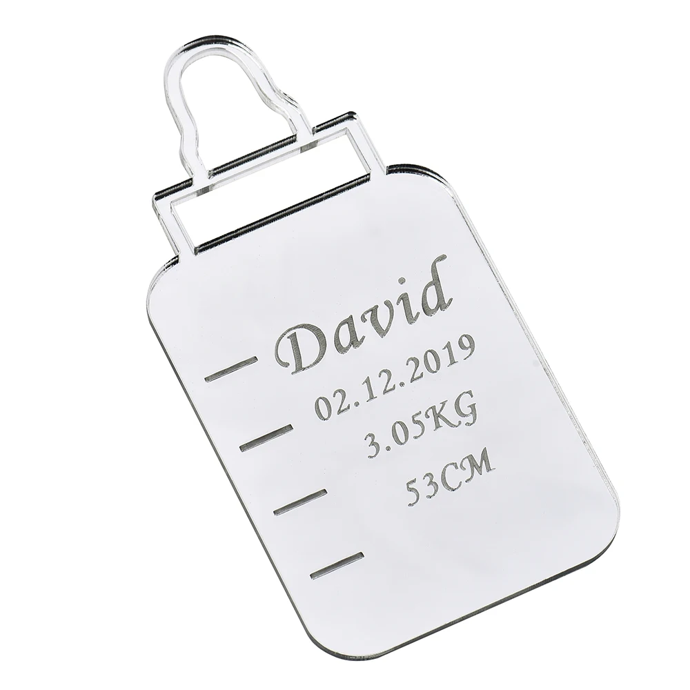 20 шт. деревянные флаконы для молока с гравировкой | Дом и сад