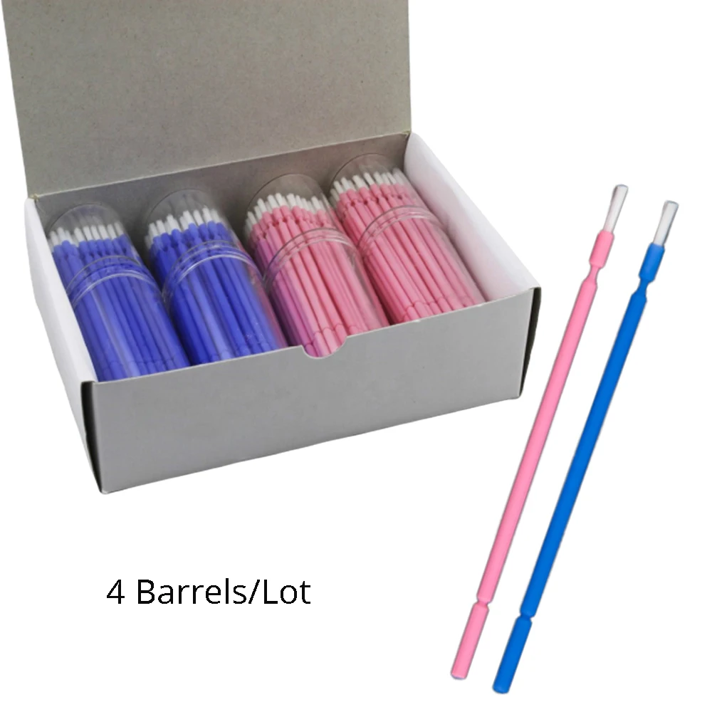 RZ3S 400pcDisposable микро Стоматологическая аппликатор 4 бочки расходные