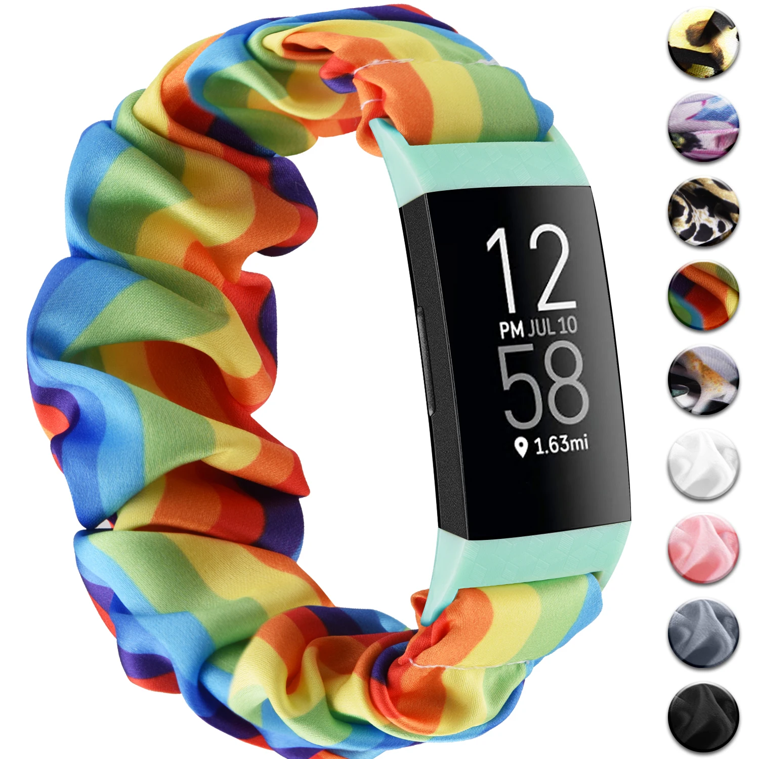 Эластичный ремешок для Fitbit Charge 4 3 сменный тканевый браслет наручных часов мягкий