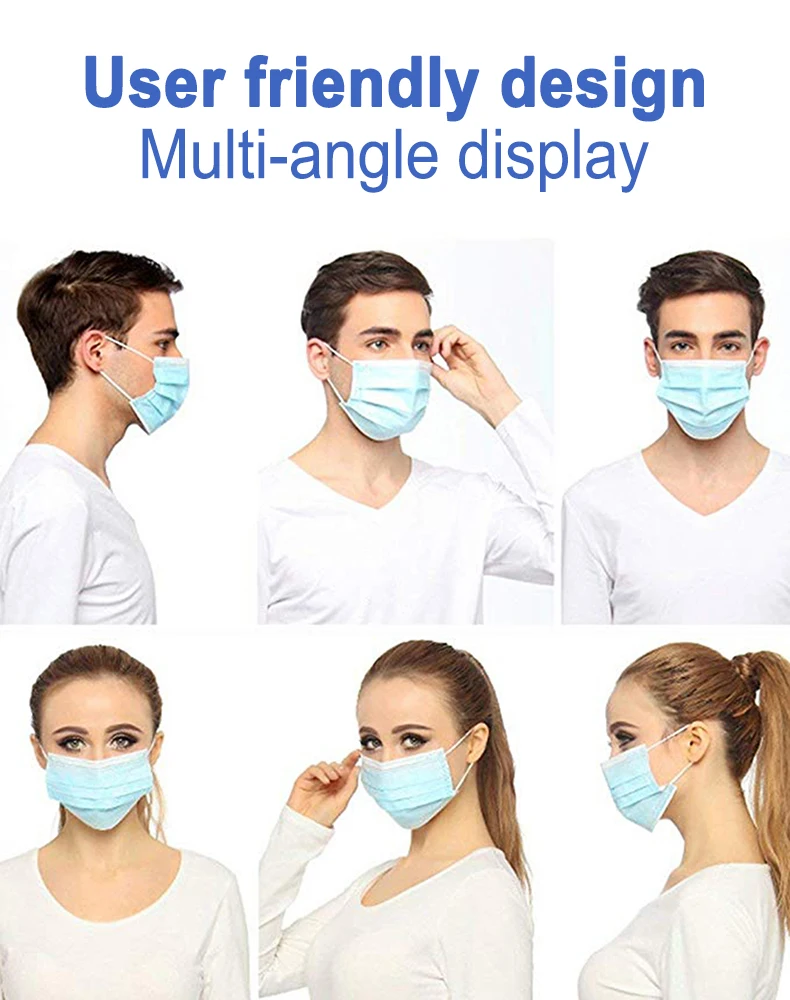 5-100 шт. masker газ Респиратор маска одноразовая для лица фильтр Тканевая