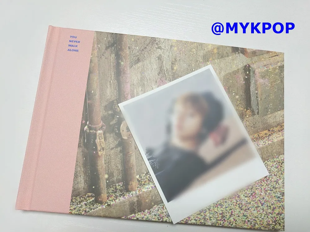 [MYKPOP]~ Официальный~ Горячие KPOP BOYS WINGS: вы никогда не ходите один, альбом CD-SA1901403-LEFT Ver