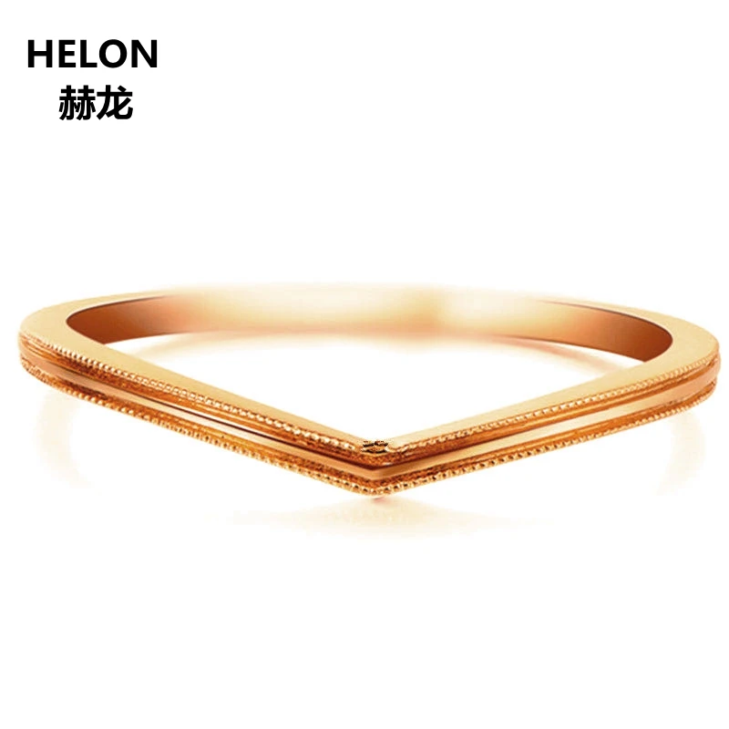 Женское Обручальное кольцо из розового золота 10 к | Украшения и аксессуары