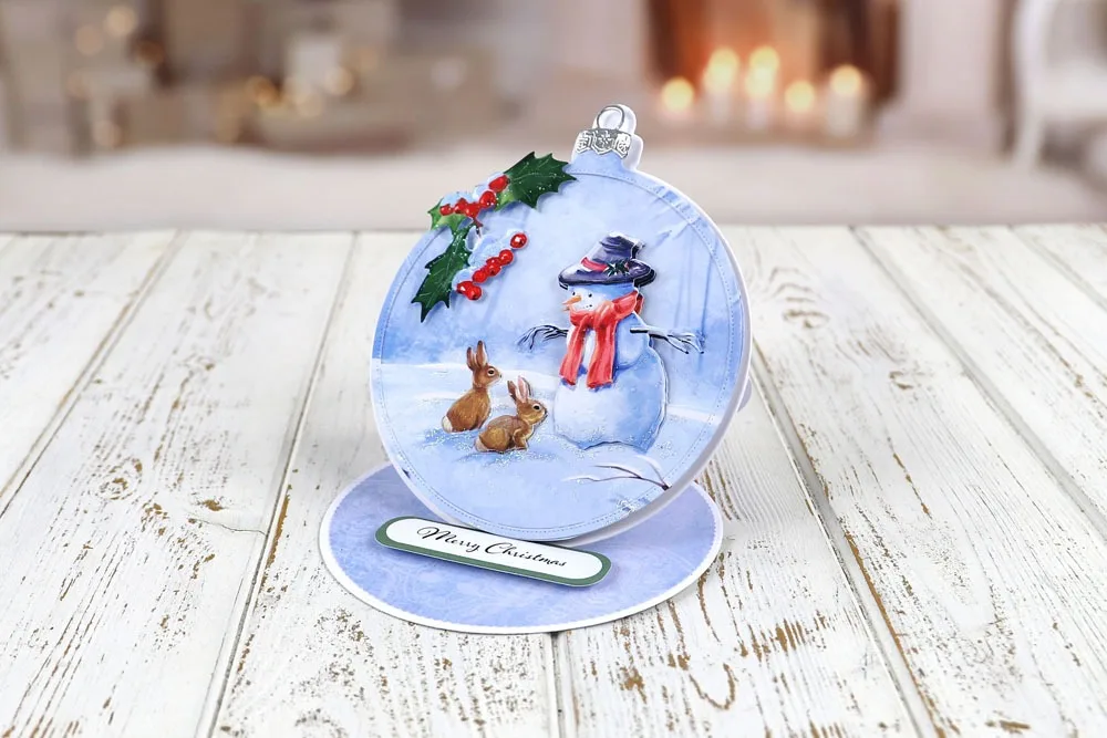 

Christmas New Baubles Cutting Dies Scrapbook Diary Decoration Stencil Ebossing Template DIY Greeting Card Handmade 2021