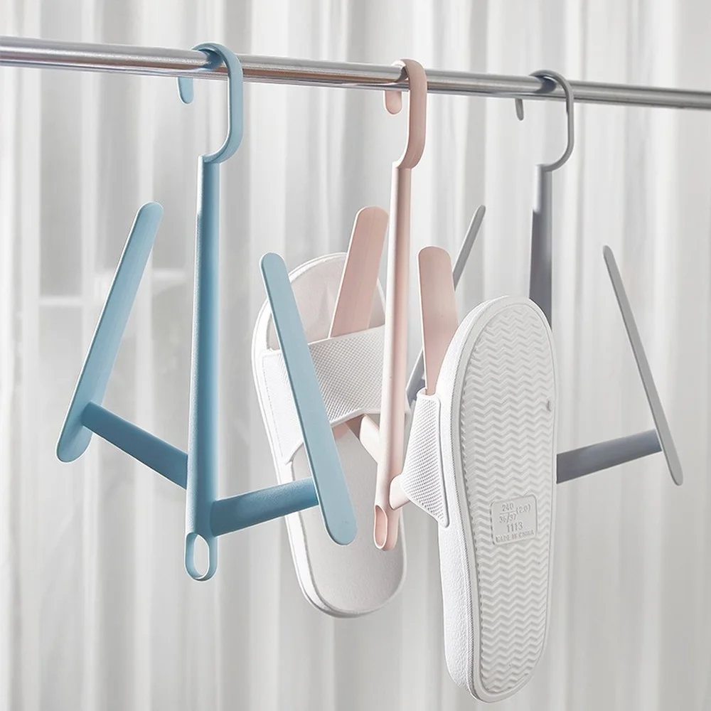

Creative Balcony Shoe Drying Rack Household Shoe Drying Rack Multifunctional Windproof Clothes Hanger Shoe Hook