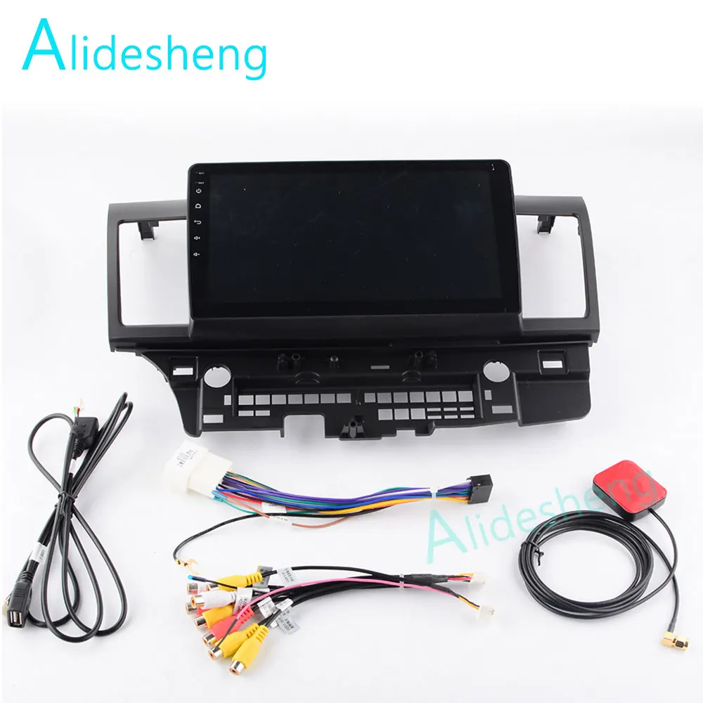 4 г + 64 DSP 2 din Android 9 0 4G NET Car Radio мультимедийный видео плеер для Mitsubishi Lancer 2008 2016 WiFi BT