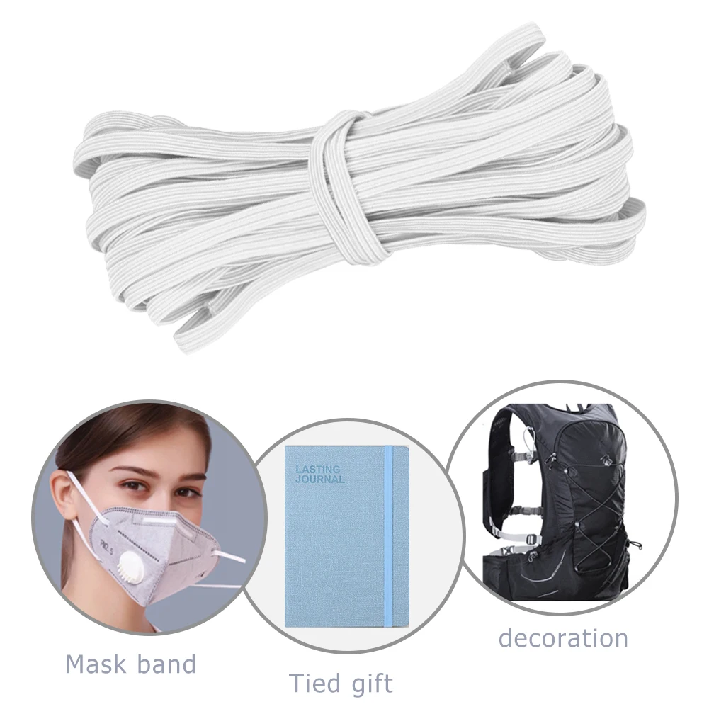 Эластичная лента для рукава сделай сам 5 ярдов 6 мм|Резинки| |