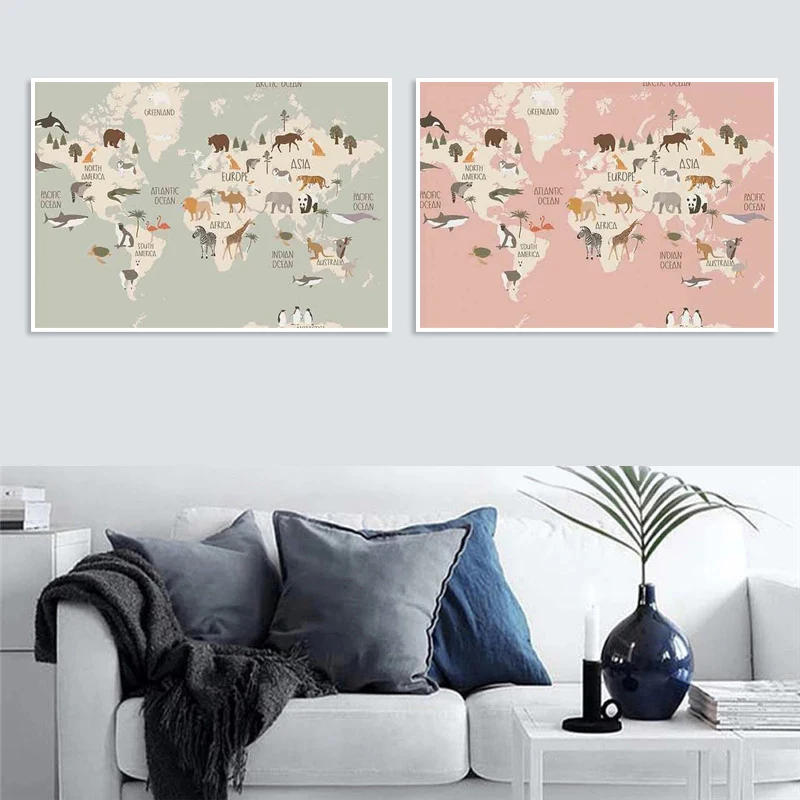 Картина маслом на холсте с изображением животных | Дом и сад