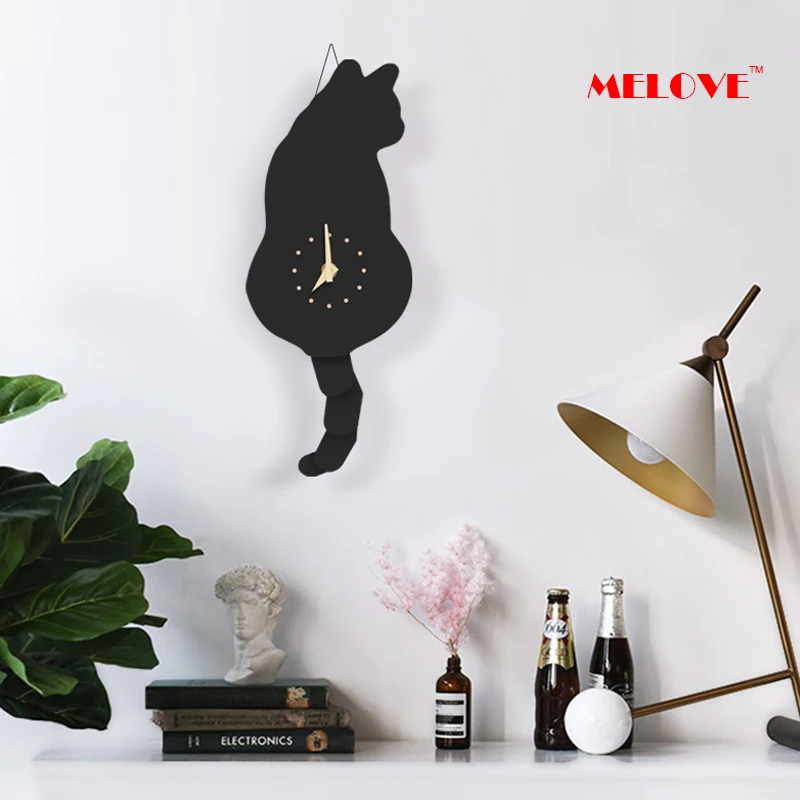 Часы настенные в скандинавском стиле Современные художественные украшения с