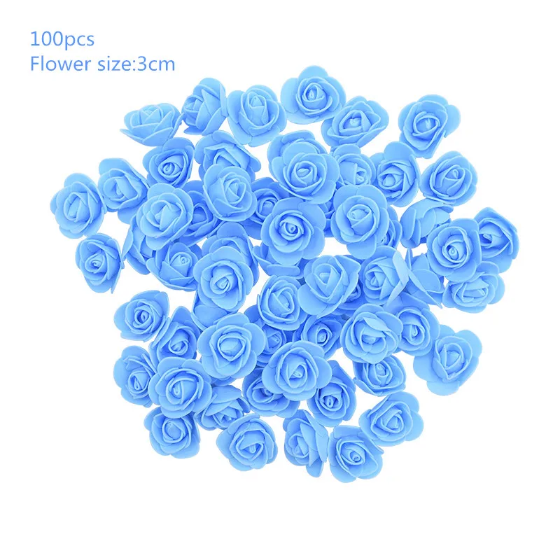 100pcs F07 Рождественский орнамент из полистирола, пенополистирол, моделирующий медведь, белый пенопласт, медведь, сердце, шар, сделай сам, ремесло, свадебные подарки, искусственная Цветочная головка - Цвет: 100pcs F07