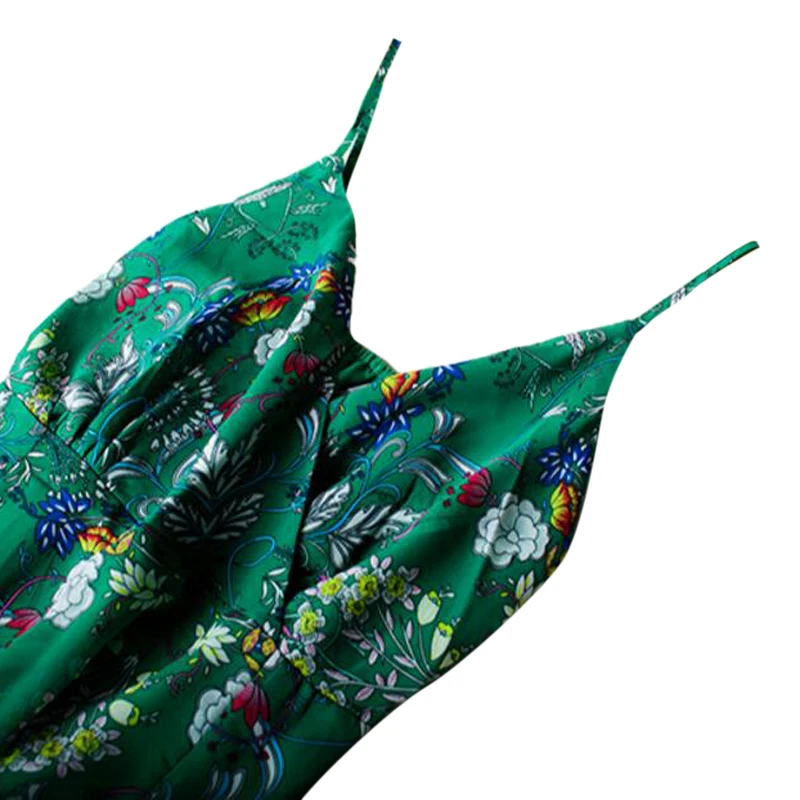 Женское пляжное шифоновое платье Элегантное Длинное Платье на тонких бретельках