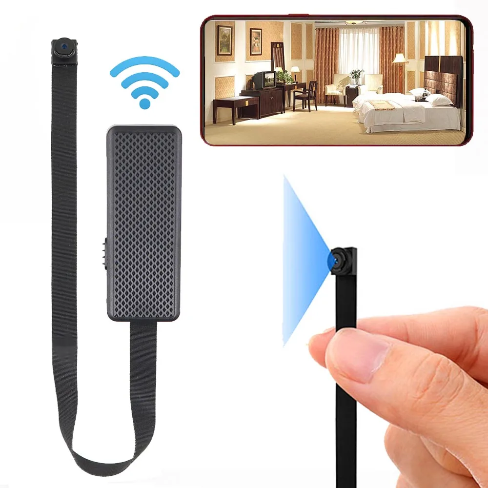 

Беспроводная мини-камера JOZUZE HD, портативная видеокамера «сделай сам», Wi-Fi, IP, ночное видение, удаленный просмотр, P2P, микро веб-камера 1080P, цифр...