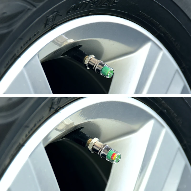 4 шт. 2.4Bar 36PSI автомобильный Автомобильный датчик контроля давления в шинах клапан