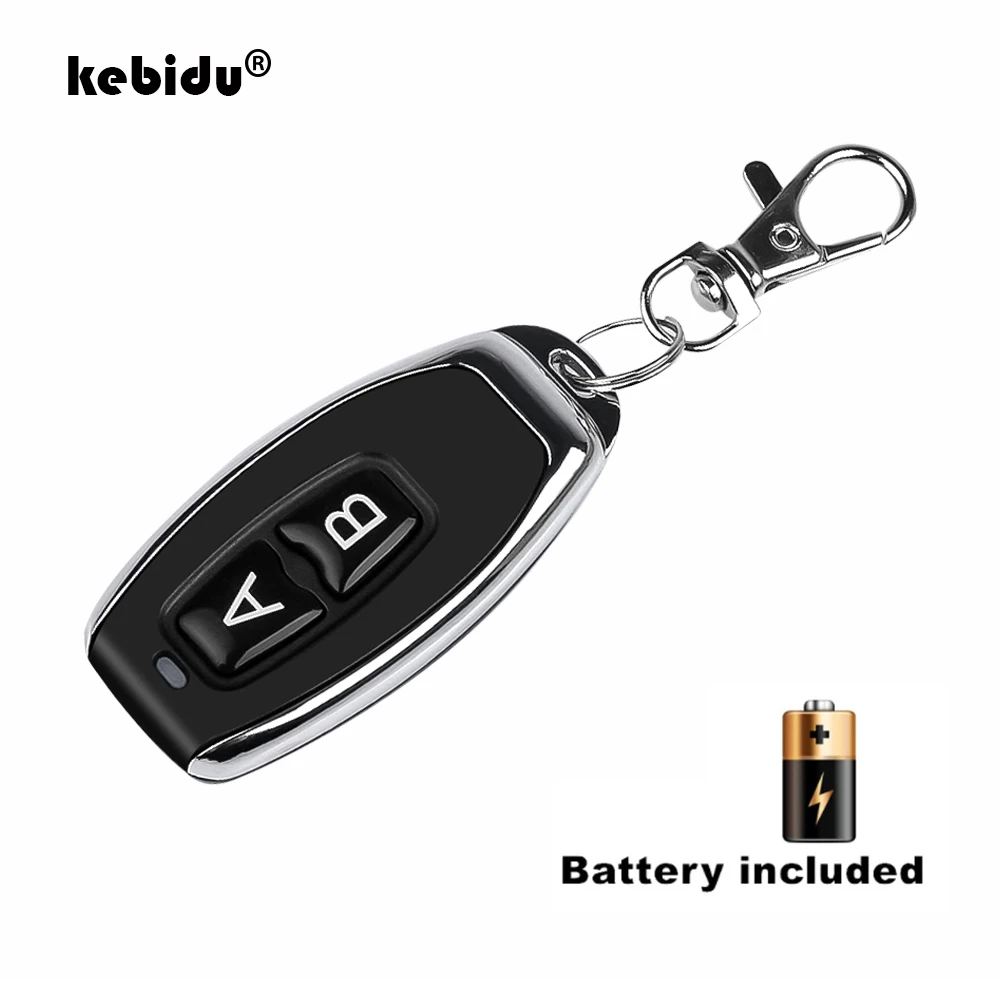 Kebidu 433 МГц RF пульт дистанционного управления Управление копия 2 кнопки
