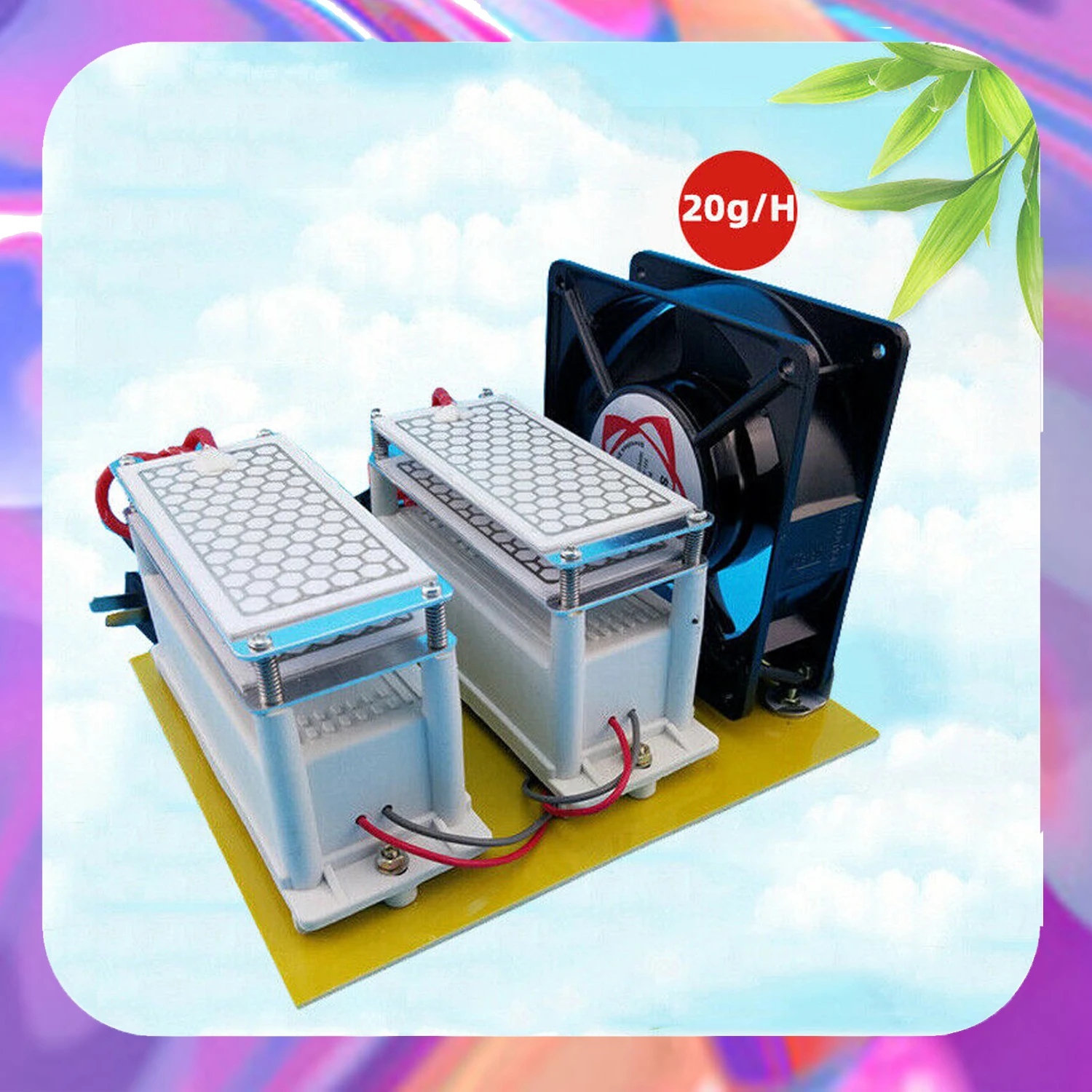 

US Efficient 20g/30g/35g Ozone Disinfection Machine Ozone Generator Air Purifier