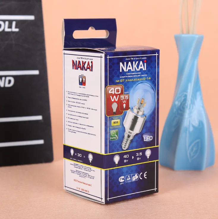 Быстрая доставка индивидуальные полноцветные бумажные коробки с отверстием