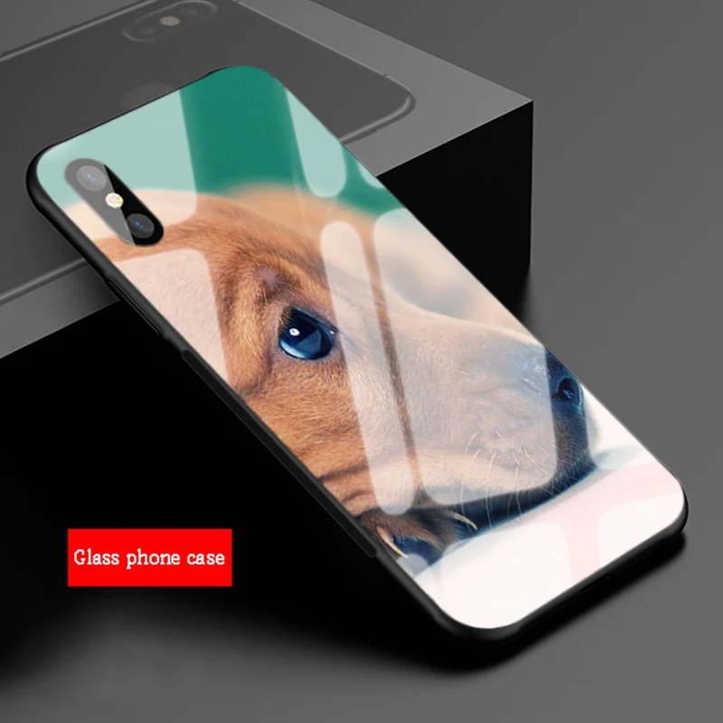Чехол для телефона из закаленного стекла iphone 12 11 Pro Max 5 6 7 8 X XS XR XSMax 12Pro | Мобильные