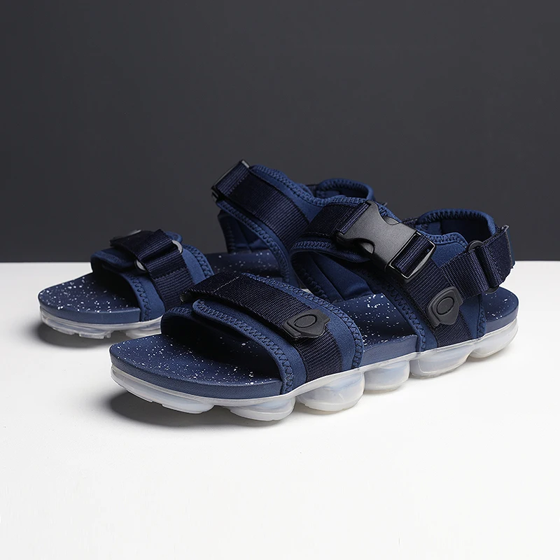 Мужская Летняя Повседневная обувь для отдыха легкие открытые сандалии бега с