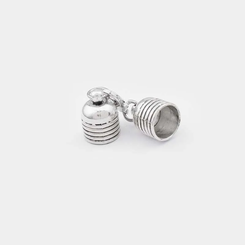 5 sets Zinc Alloy Clasp Lobster Clasps Hook End Caps Connectors For 5/6/7/8/10mm Leather Cord Bracelet Necklace Jewelry Making
