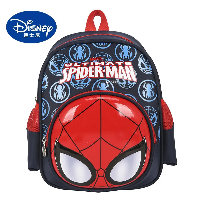 

Disney Spider-Man Backpack 3D Captain America Sofia children bag Baby Kindergarten School Bag boy girl handbag book bag